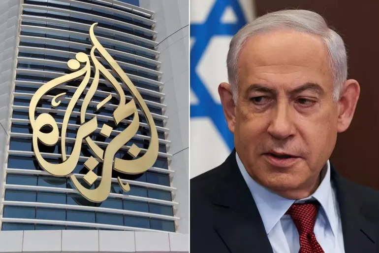 حكومة إسرائيل تُقرّر وقف عمل قناة الجزيرة