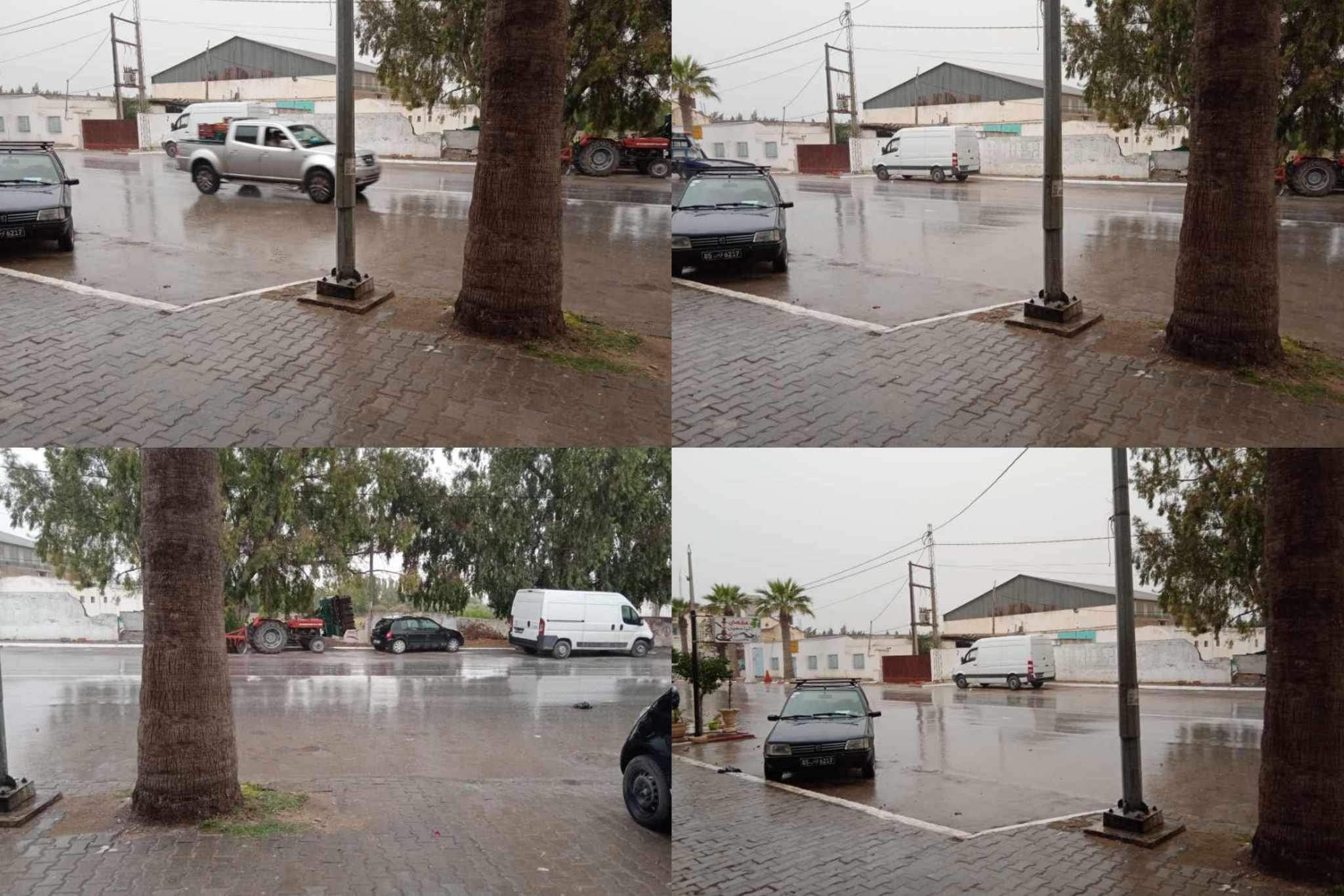 أمطار غزيزة في الوطن القبلي 