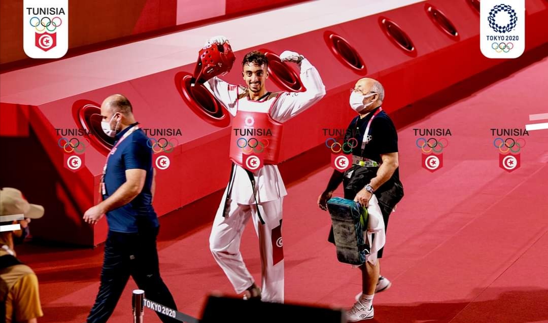 الألعاب الأولمبية (التايكوندو) : محمد خليل الجندوبي يكتفي بالميدالية الفضية 