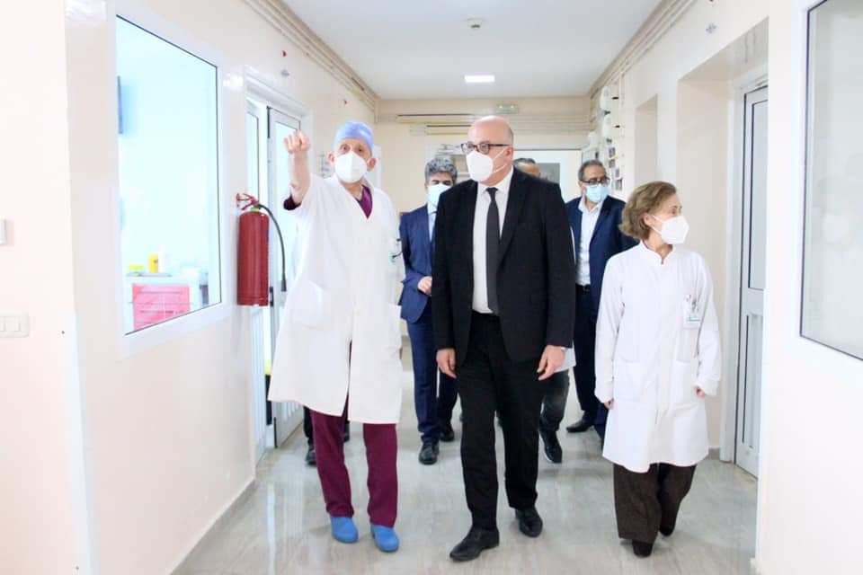  وزير الصحة يعاين سير العمل بمستشفى الحبيب 