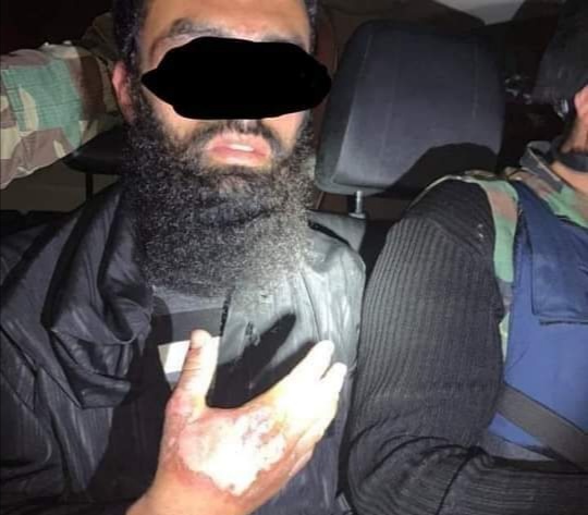 حرق سيارات أمنية بطبلبة: صورة حصرية للإرهابي منفذ العملية