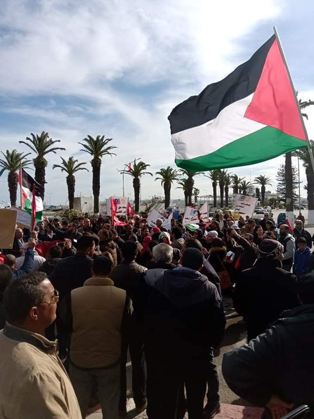 ​بنزرت.. غدا مسيرة تضامنية مع الشعب الفلسطيني