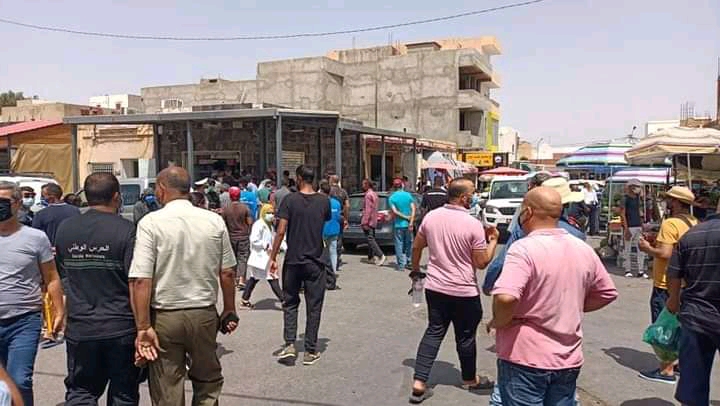 القصرين..مخالفات بالجملة وغلق محلات في حملات لفرض الحجر الصحي الشامل