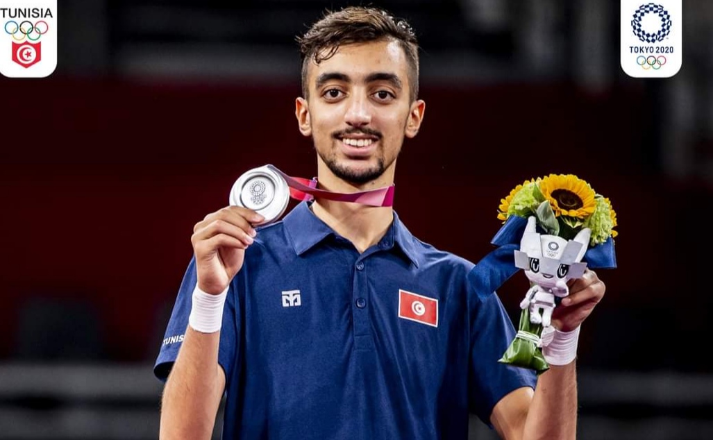 بعد فضية طوكيو : محمد خليل الجندوبي في المرتبة الثالثة أولمبيا والعاشرة عالميا 