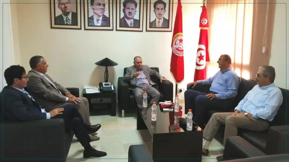   الطبوبي يستقبل وفدا من الأمناء العامين للتيار والتكتل وآفاق والجمهوري...