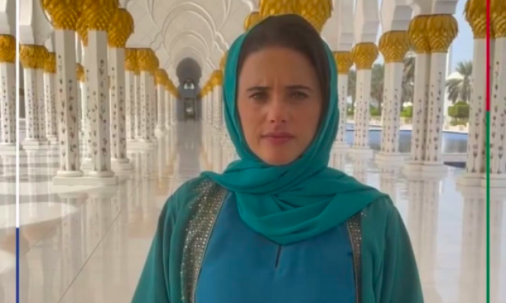  وزيرة داخلية إسرائيل تزور مسجد الشيخ زايد ونصب “واحة الكرامة” في أبوظبي