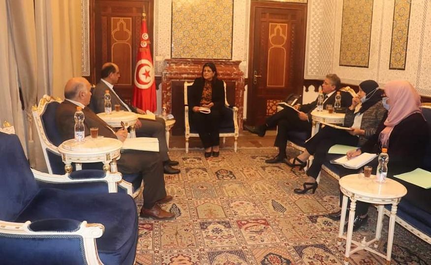 وزيرة الماليّة تلتقي وزير الشؤون الإجتماعيّة
