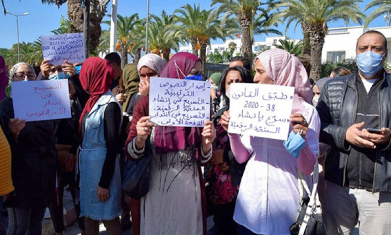 ممثلة عن من طالت بطالتهم لـ"الصباح نيوز": سنواصل النضال والتصعيد.. ولن نُسلم والشركات الأهلية غير مفهومة ولا ضامن لنجاحها