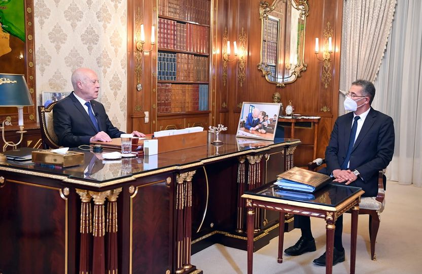 سعيد يلتقي بوزير الداخلية...
