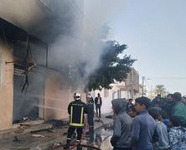 المطوية : حريق بإحدى ورشات تغليف كراسي السيارات