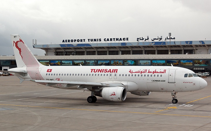 الخطوط التونسية تعلن تعليق الرحلات من وإلى المغرب