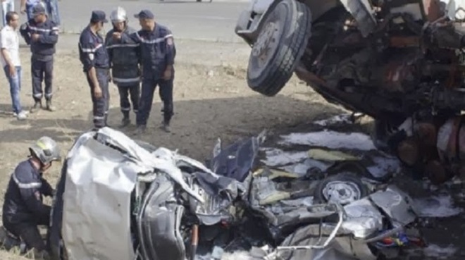 القيروان.. حادث مرور يسفر عن إصابة 09 أشخاص