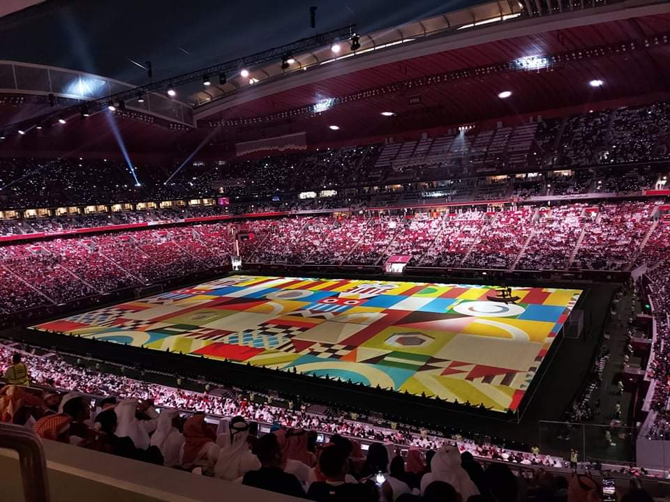 التراث يمتزج بالحداثة في حفل افتتاح كأس العرب2021 بقطر  
