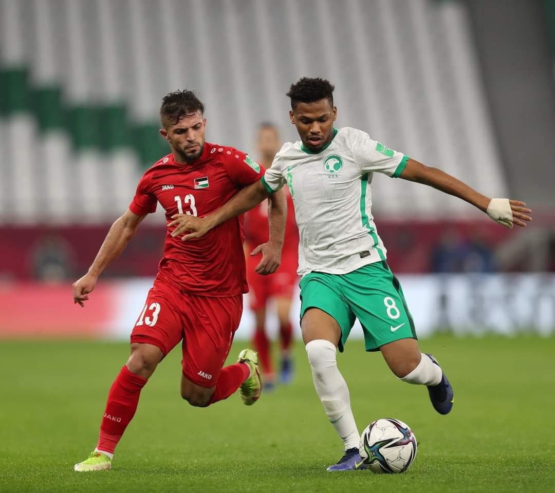كأس العرب: التعادل يحسم مواجهة السعودية وفلسطين 
