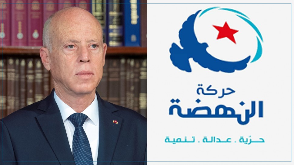  تمنى الشفاء للمصابين بحريق مقر النهضة.. هذا ما طالب به سعيد