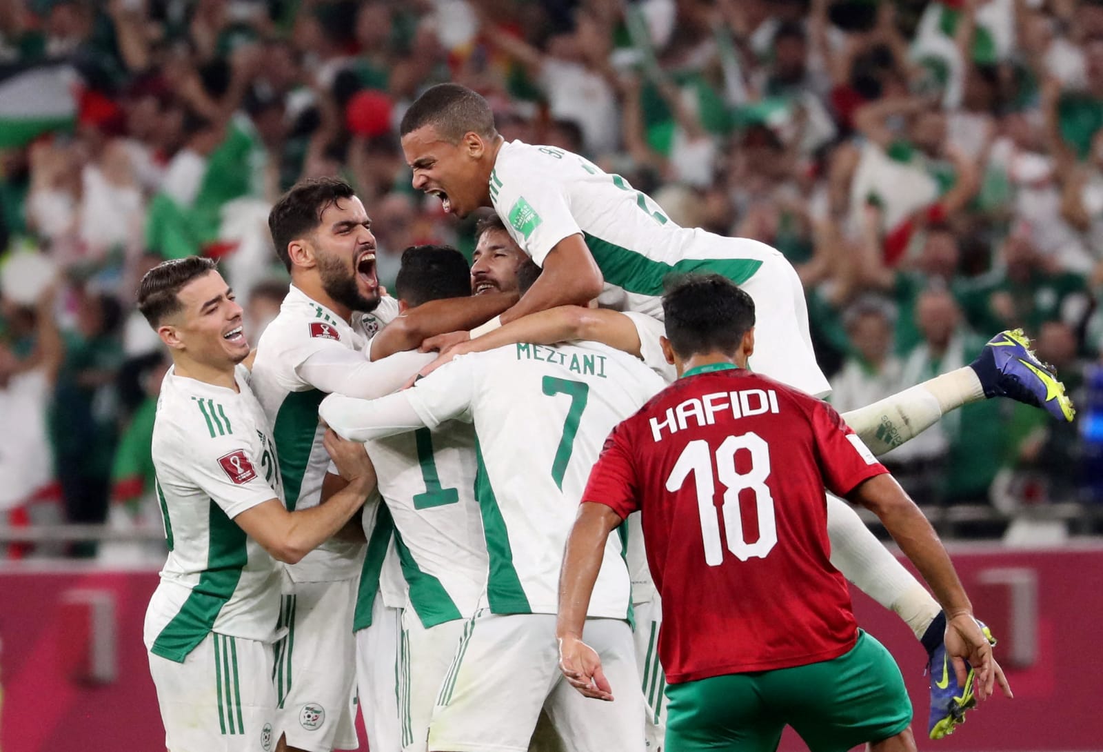  كأس العرب :الخضر يصنعون العجب والبلايلي "جوهرة"