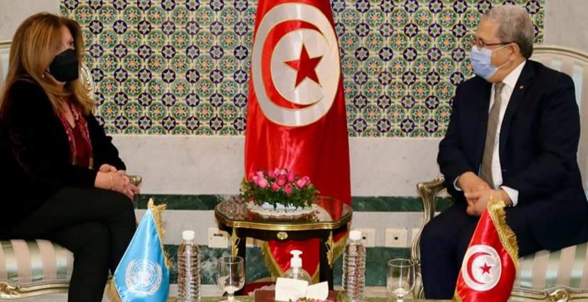  مستشارة أممية لوزير الخارجية: نثمن مساهمة تونس في الدفع قدما بالمسار السياسي بليبيا