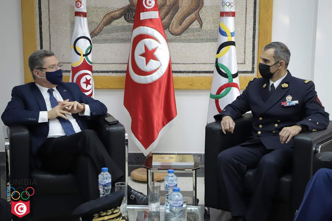 ماذا في لقاء محرز بوصيان ورئيس المجلس الدولي للرياضة العسكرية؟