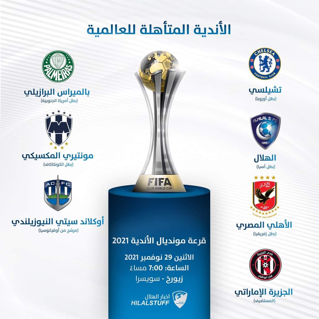 كأس العالم للأندية: البرنامج الكامل للمقابلات