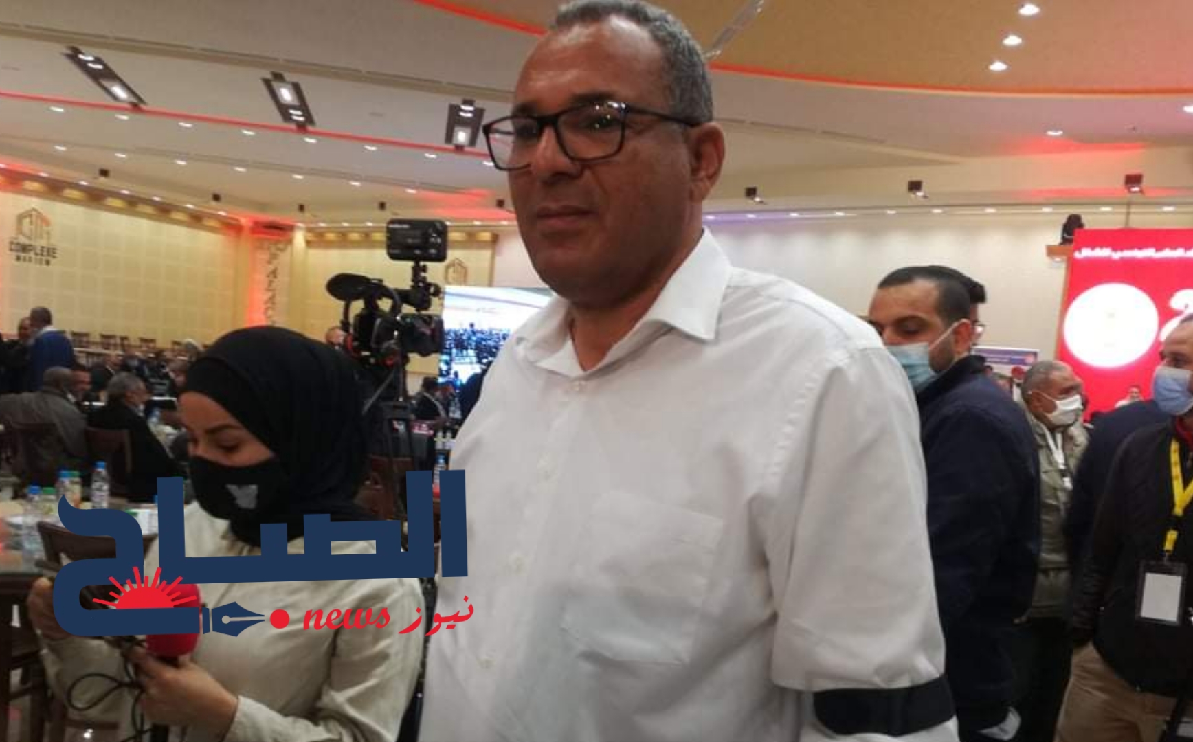 محمد علي  البوغديري لـ"الصباح نيوز": احمل الشارة السوداء حزنا على مآل اليه الوضع في الاتحاد..وبعض القيادات تسعى لتأبيد نفسها