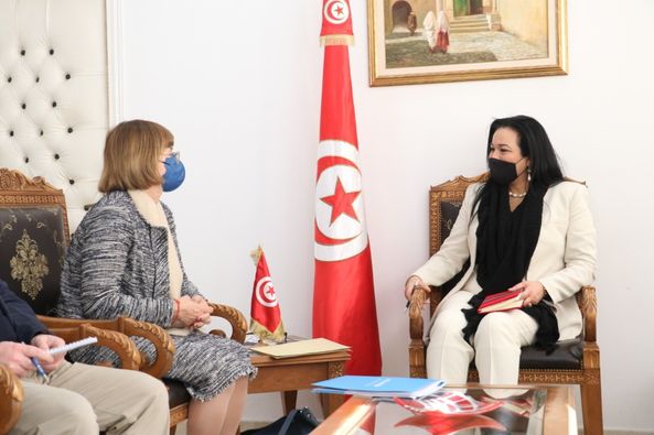 وزيرة المرأة:  ملتزمون بمواصلة التعاون مع اليونيسيف