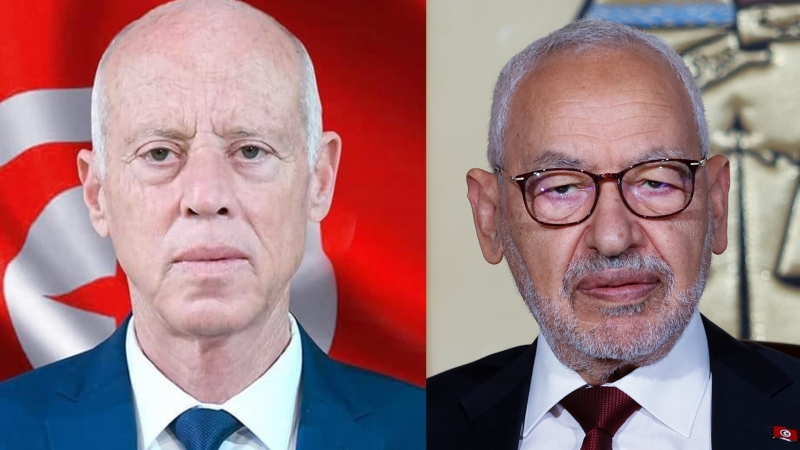 الغنوشي: قيس سعيد تحول لمعبر وحيد عن معاني الفشل...
