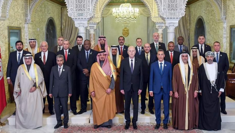 رئيس الجمهورية يستقبل وزراء الداخلية العرب