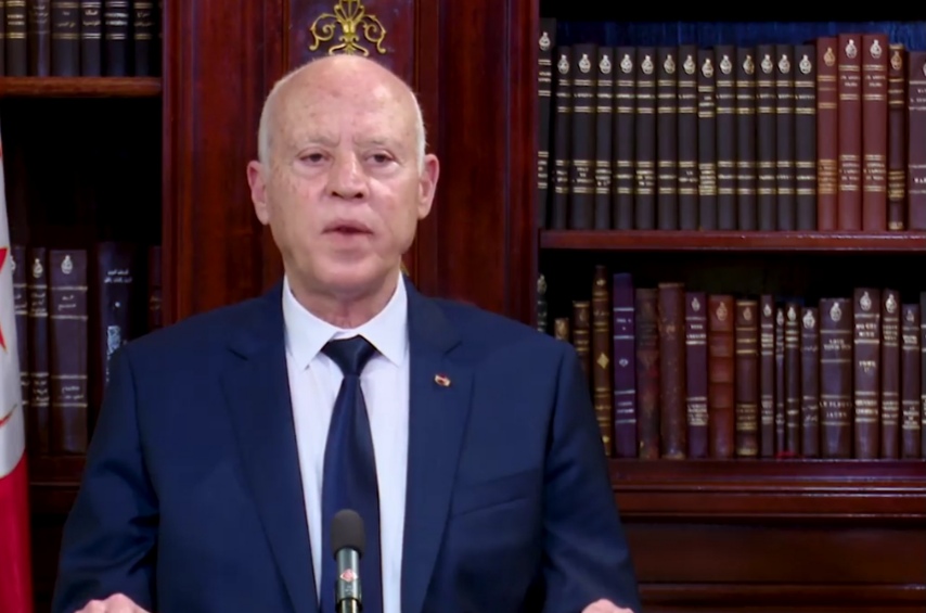 سعيد للشعب التونسي: لتامنوا جميعا لان هناك مؤسسات قائمة للدولة