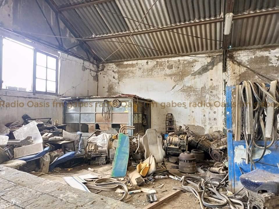 صور صادمة في مستودع الشركة الجهوية  .. اليوم نهاية إضراب أعوان وإطارات  النقل  بقابس