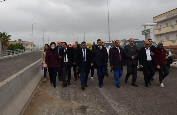 تعتبر حيوية للجهة: وزيرة التجهيز في جندوبة لمتابعة عدد من المشاريع