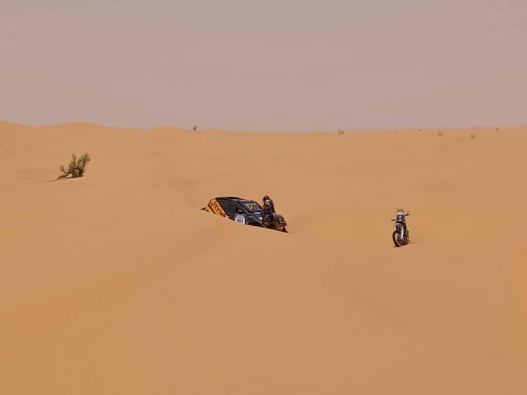  تطاوين.. وفاة متسابق في رالي تحدي الصحراء