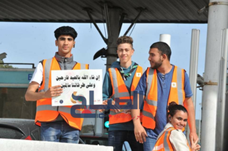 حملة تحسيسية على الطرقات بمناسبة عطلة العيد 