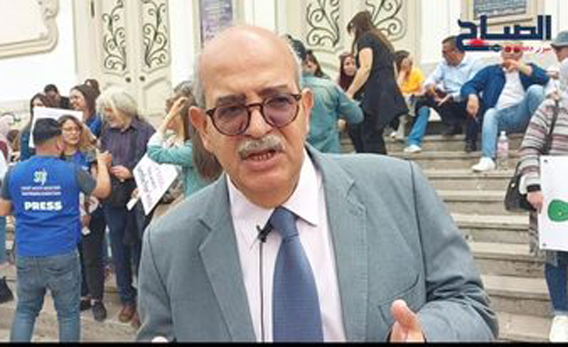  صلاح الدين الجورشي لـ"الصباح نيوز": تجمع اليوم هو بداية تشكل وعي جديد ونافذة لتوعية المواطنين..