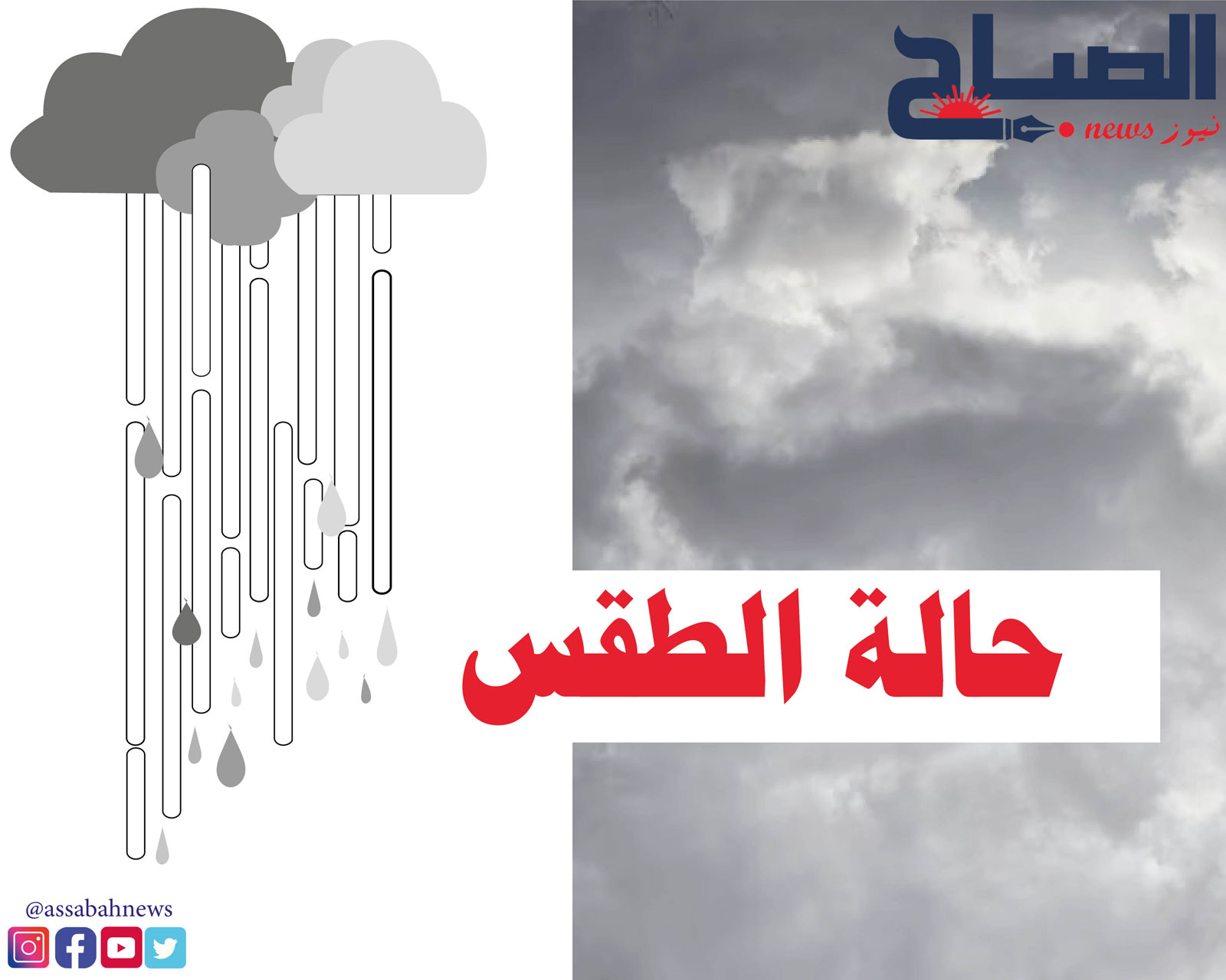 كميات الأمطار قد تتجاوز 60 ملم بهذه المناطق.. الرصد الجوي يحذر من تواصل التقلّبات