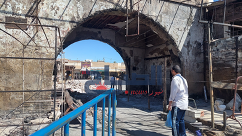 بالصور / "الصباح نيوز" في سوق الجارة بقابس بعد أسبوع من الحريق