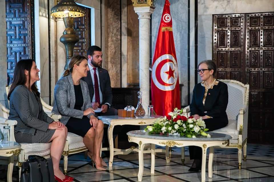 بودن تلتقي مساعدة وزير الخارجية الامريكية بالنيابة المكلفة بشؤون الشرق الادنى  