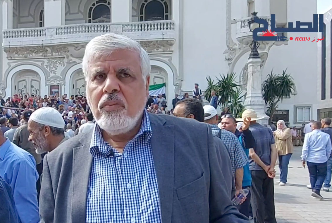 سيد الفرجاني لـ"الصباح نيوز": تجمع اليوم هو تثبيت لرفض الشارع للانقلاب