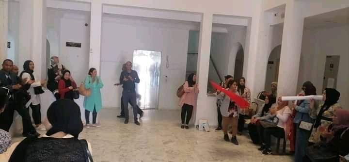 دخول الاعوان الوقتيين بالمدارس الابتدائية بسيدي بوزيد في اعتصام مفتوح