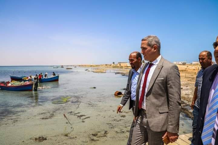 وزير السياحة والصناعات التقليدية   يعاين   مدى جاهزية ولاية مدنين  لاحتضان المواعيد الكبرى التي ستحتضنها الجهة