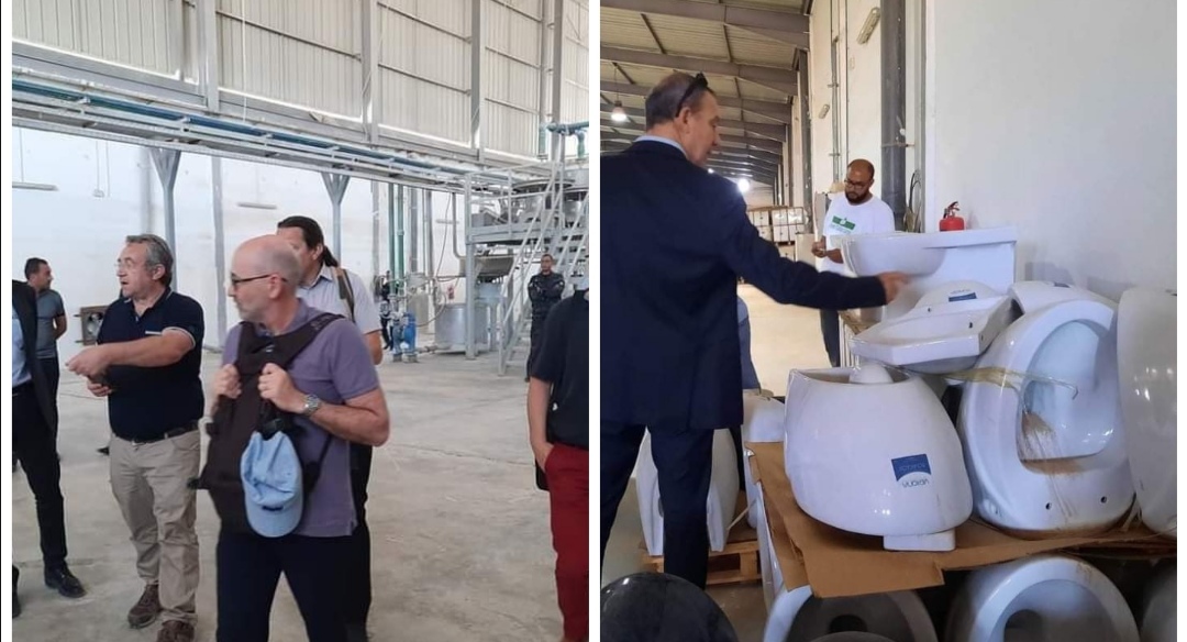 قفصة .. وفد فرنسي في زيارة معاينة لمعمل " سوموسان " قبل استئناف نشاطه قريبا