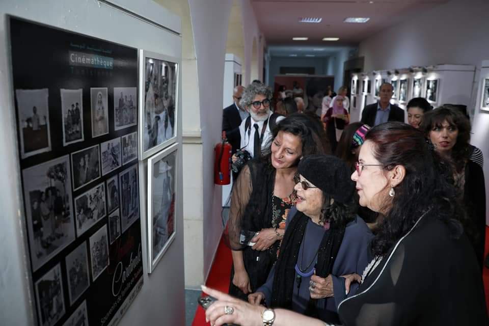 تدشين معرض النجمة السينمائية التونسية الإيطالية "كلاوديا كاردينال"