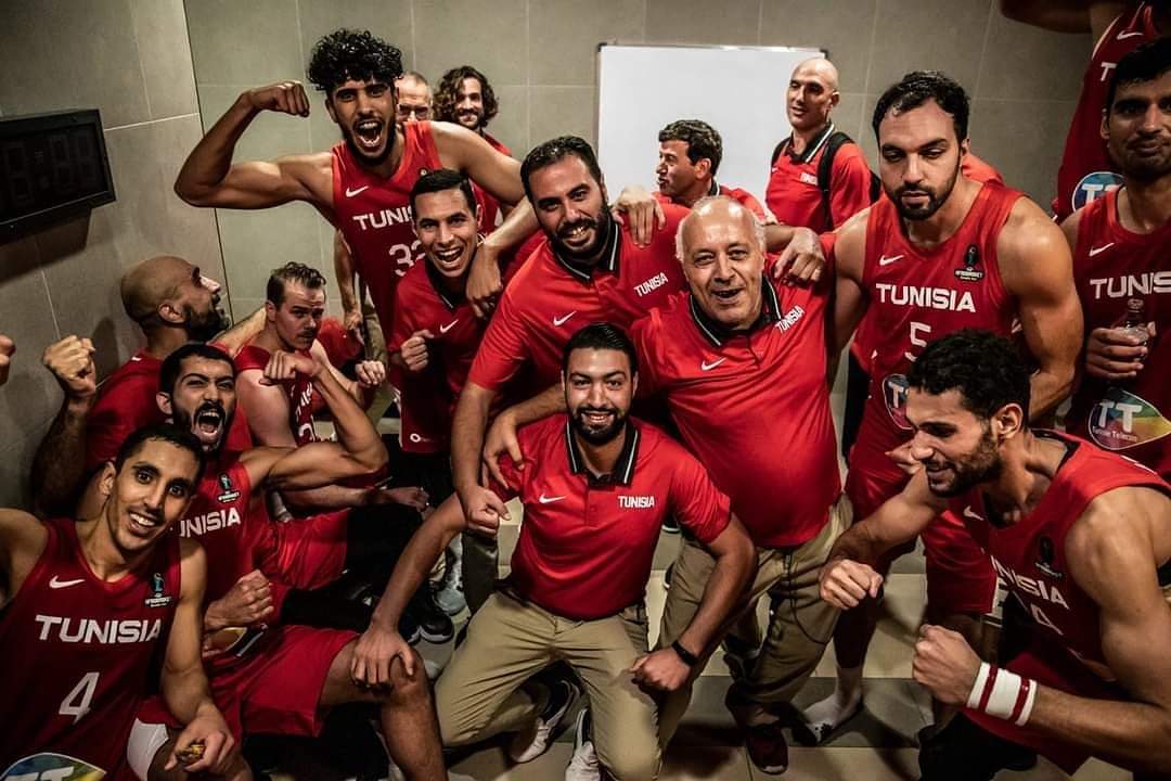 العاب البحر الأبيض المتوسط (كرة السلة): المنتخب التونسي في المجموعة الرابعة 