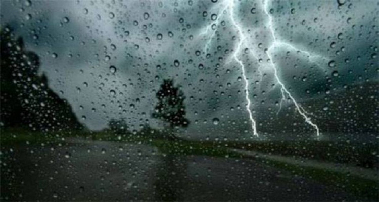 عشية اليوم: امطار رعدية والحرارة بين 23 و33 درجة