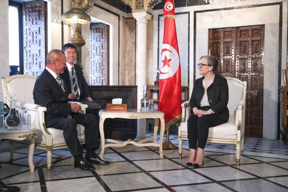 بودن تستقبل رئيس المنظمة اليابانية للتنمية في إفريقيا