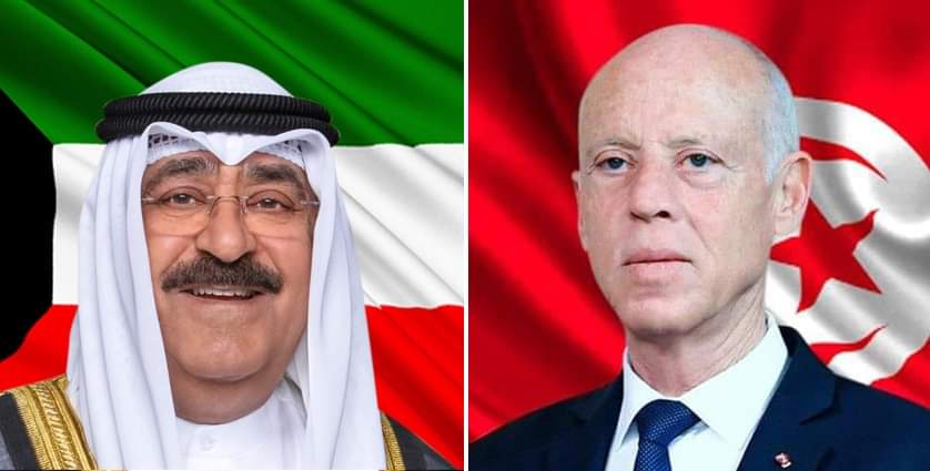 مكالمة هاتفية بين رئيس الجمهورية وولي العهد الكويتي