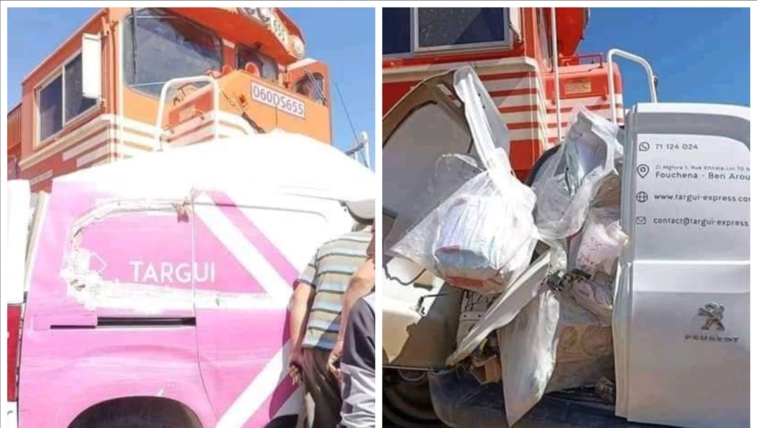 يعمل مع احدى شركات التوصيل..وفاة عون توصيل صدمه القطار في سيدي بوزيد 