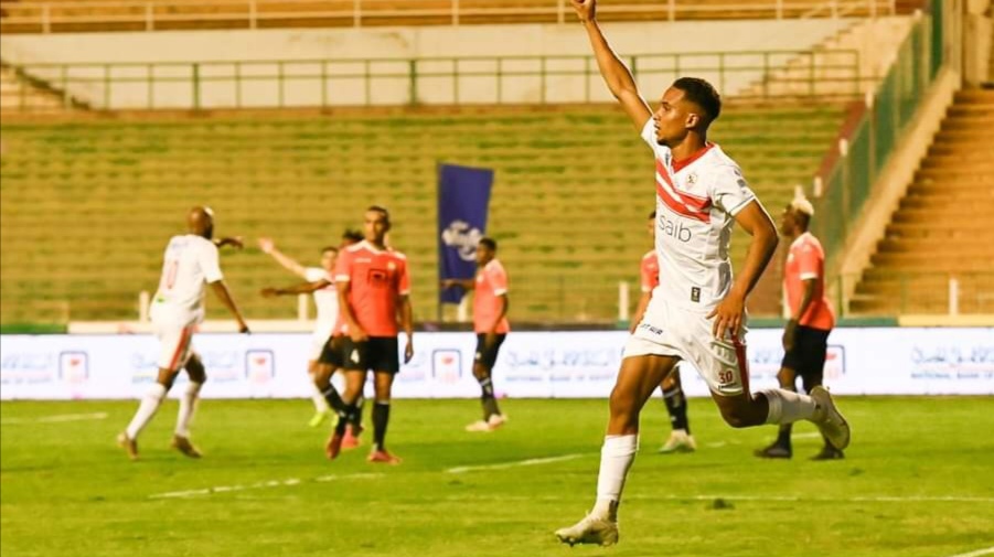 سيف الدين الجزيري يقود  الزمالك الى صدارة  البطولة المصرية