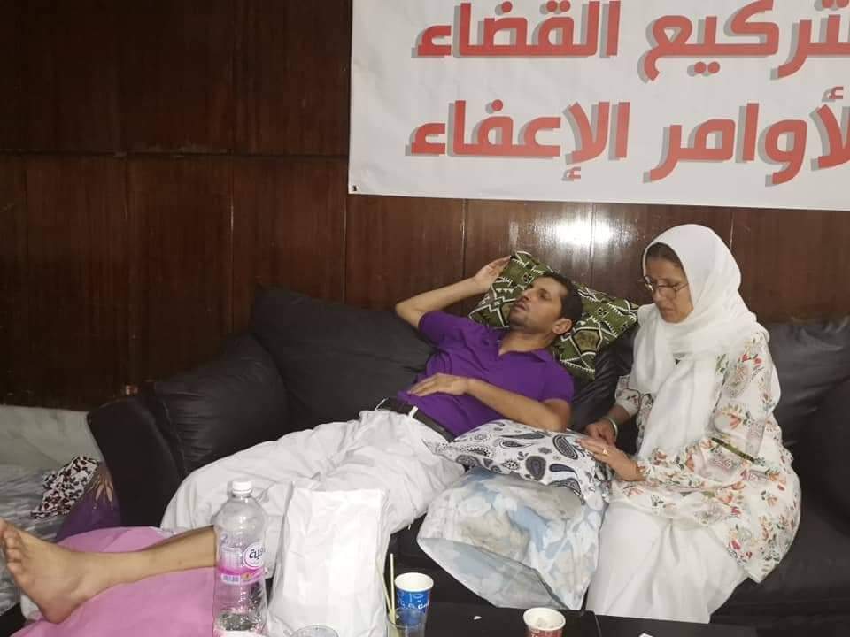 ايواء القاضي الرحماني بالمستشفى بعد تعكر صحته