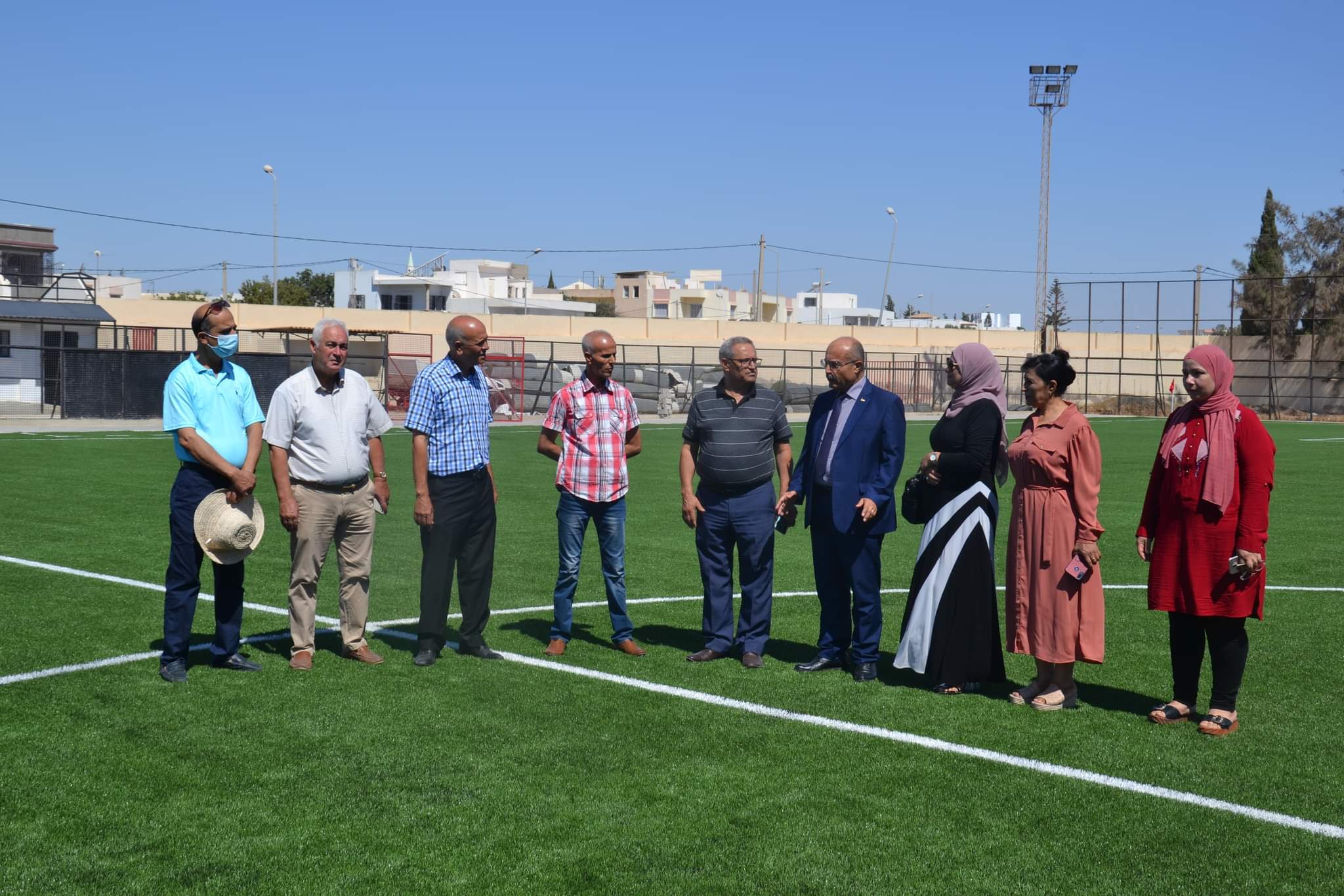 انتهاء أشغال تهيئة الملعب البلدي حي الحبيب بصفاقس بكلفة جملية قدّرت بـ 600 ألف دينار