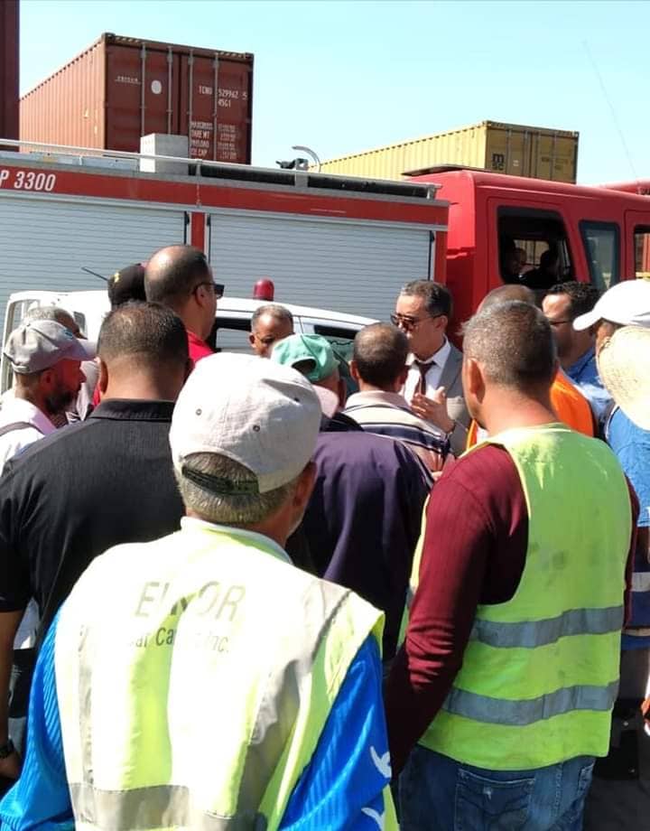 بعد وفاة عامل بميناء رادس.. جلسة عمل الأسبوع القادم تفاديا للإضراب